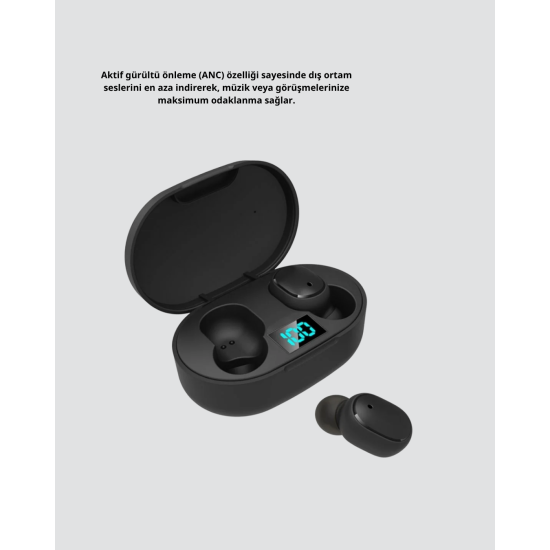 Bluetooth Kulaklık – Gürültü Önleyici, Mikrofonlu, Uzun Pil Ömürlü Kablosuz Kulaklık