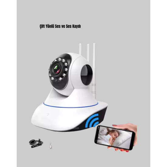 Mini HD Dijital Kamera 1080P Kordonlu Taşınabilir Retro Model