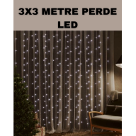 3x3 LED Şelale Perde Işık Kutlama ve Dekor Aydınlatması