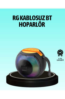 8 Saat Çalma Süreli Taşınabilir Bluetooth Hoparlör