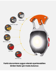 20.000 mAh 4 Çıkışlı LED Göstergeli Hızlı Şarj Powerbank