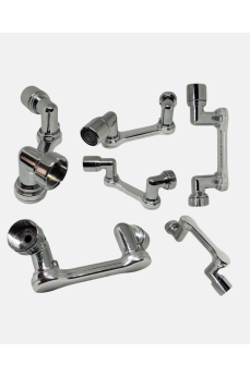 1080° Dönebilen Musluk Ucu – Su Tasarruflu, Esnek ve 360° Çift Eksenli Başlık (Kopya)