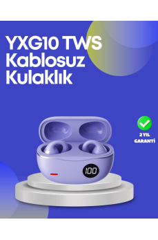 YXG10 Bluetooth Kulaklık – Cilt Dostu, Uzun Pil, Çift Dil Destekli Akıllı Tasarım