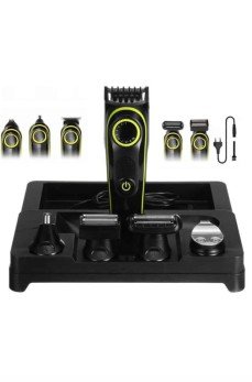 5 Başlıklı Şarjlı Tıraş Makinesi Led Ekran Saç Sakal Ense Tıraşına Uygun Bakım Seti 5 Başlıklı Şarjlı Tıraş Makinesi Led Ekran Saç Sakal Ense Tıraşına Uygun Bakım Seti