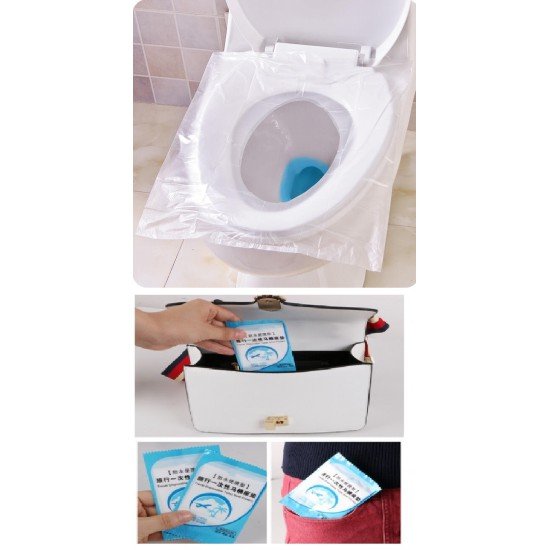 50 Adet Biyobozulur Klozet Kapağı Poşeti Seyahat Tipi Taşınabilir Klozet Kılıfı 50 Adet Biyobozulur Klozet Kapağı Poşeti Seyahat Tipi Taşınabilir Klozet Kılıfı