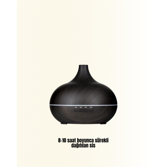 Zamanlayıcılı ve Otomatik Kapanmalı Aromaterapi Nemlendirici Difüzör