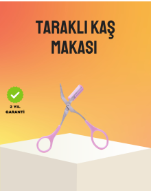 Kaş Düzeltme Makası Taraklı – Profesyonel ve Pratik Kaş Bakımı