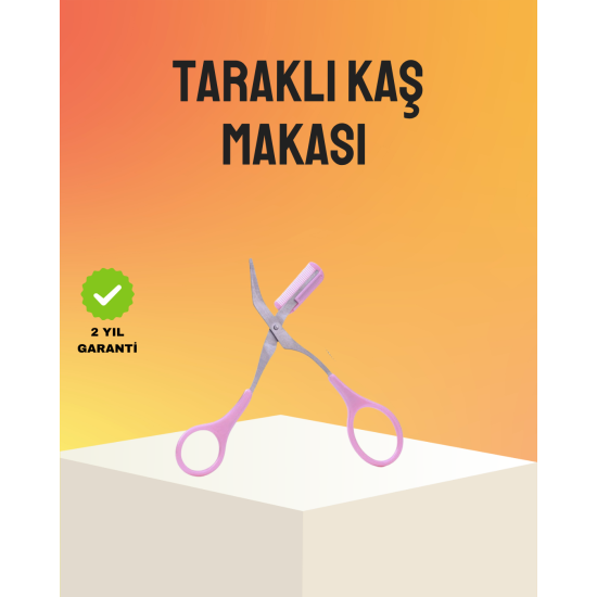 Kaş Düzeltme Makası Taraklı – Profesyonel ve Pratik Kaş Bakımı