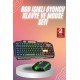RGB Işıklı   Klavye Q Klavye Mouse Hediyeli