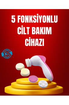 Su Geçirmez Elektrikli Yüz Temizleme ve Masaj Aracı