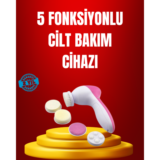 Su Geçirmez Elektrikli Yüz Temizleme ve Masaj Aracı