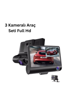 3 Kameralı Araç DVR