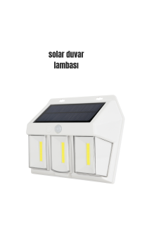 Suya Dayanıklı Solar Duvar Lambası – Akıllı Gece Sensörlü Işık