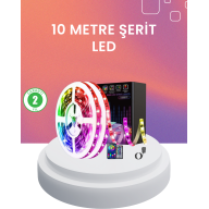 10 Metre Telefon Kontrollü Smart Şerit Led USB RGB Kumandalı