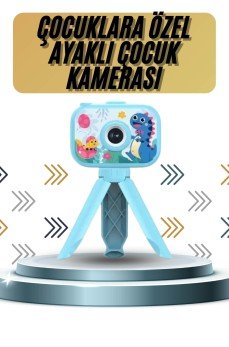 Ayaklı Çocuk Kamerası Tripodlu Mini 1080p Hd Çocuk Kamera