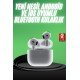 Yeni Nesil Bluetooth Kulaklık Beyaz Çağrı Cevaplayabilen Kablosuz