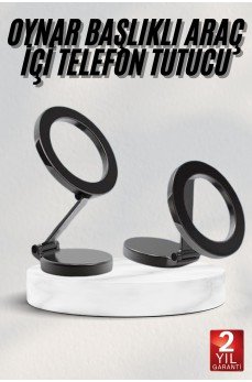 Araç Içi Telefon Tutucu İOS Uyumlu Magsafe Manyetik Mıknatıslı