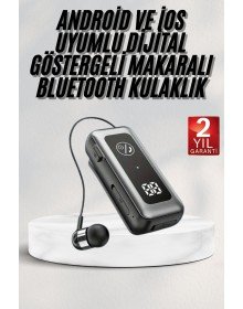 Kablolu Kulak İçi 5.2 Makaralı Titreşimli Bluetooth Kulaklık Hafıza Kart