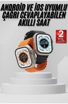 Akıllı Saat Amoled Ekran Bluetooth Bağlantılı Özel Tasarım Unısex