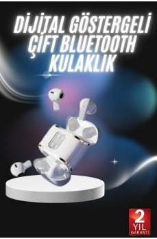 Profesyonel Dijital Göstergeli Düşük Gecikme Bluetooth Kulaklık Çift Kulaklık