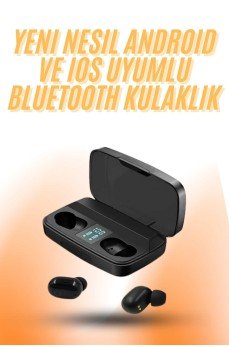 TWS Bluetooth Kulaklık 5.0 Bluetooth Bağlantılı Dokunmatik Kontrol Özelliği TWS Bluetooth Kulaklık 5.0 Bluetooth Bağlantılı Dokunmatik Kontrol Özelliği