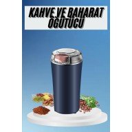 Kahve ve Baharat Öğütücü Kolay Temizlenebilir Paslanmaz Çelik Taşınabilir Kahve ve Baharat Öğütücü Kolay Temizlenebilir Paslanmaz Çelik Taşınabilir