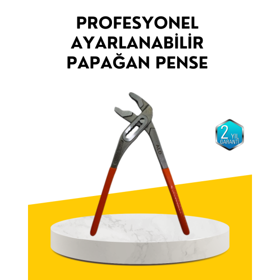 Profesyonel Ayarlı Pense Kurbağacık Ağzı Geniş Açılım Profesyonel Ayarlı Pense Kurbağacık Ağzı Geniş Açılım