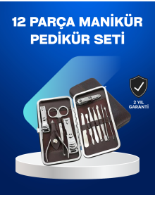 Tüm İhtiyaçlara Uygun Taşınabilir Manikür & Pedikür Seti