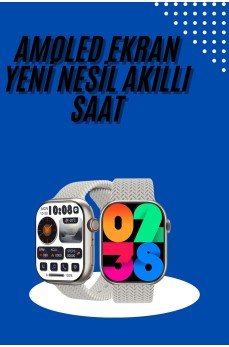 Akıllı Saat Wireless Şarj Yüksek Çözünürlüklü Müzik Dinleme Sesli Cevaplama