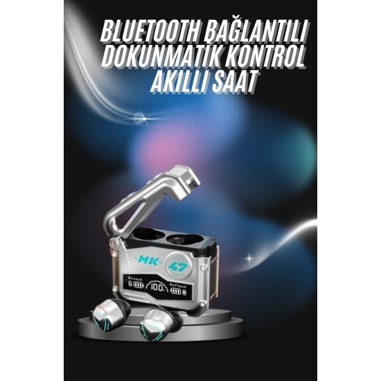 Kulaklığı Yeni Mekanik Kablosuz Kulaklık İos Android Uyumlu