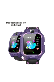 S10 Mor Akıllı Çocuk Saati