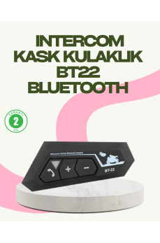 Bluetooth 5.0 EDR Kask Kulaklık Yüksek Ses Kalitesi ve Gürültü Önleme