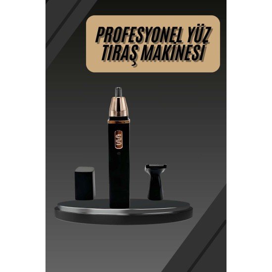 Burun Kulak Kıl Tüy Temizleme Ve Tıraş Makinesi Mini Paslanmaz Çelik
