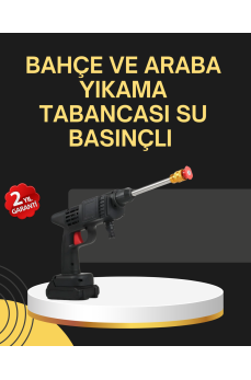 48V Şarjlı Basınçlı Yıkama Tabancası Köpük ve Çift Nozul 2025 Model