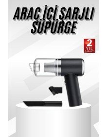 Yeni Nesil Mini Vakumlu Araç Süpürgesi El Süpürgesi Şarjlı