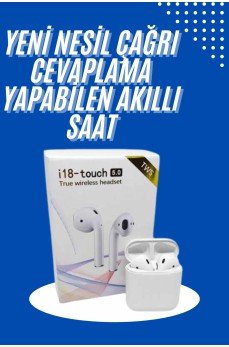 Yeni Nesil Çift Mikrofonlu Dokunmatik Kablosuz Bluetooth Kulaklık