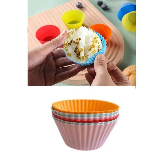 6 Adet Yıkanabilir Mini Tırtıklı Muffin Kalıbı- Ribanalı Kek-Cupcake- Renkli Hamur Işi Kabı 6 Adet Yıkanabilir Mini Tırtıklı Muffin Kalıbı- Ribanalı Kek-Cupcake- Renkli Hamur Işi Kabı