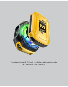 Şarjlı Işıklı Bluetooth Hoparlör | USB, AUX, TF Kart ve Radyo Destekli