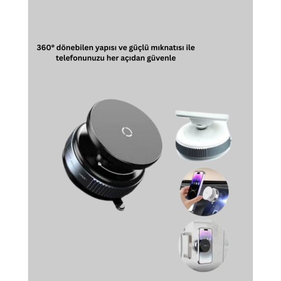 16 Mıknatıslı Araç Telefon Tutucu Kaymaz ve Güvenli 16 Mıknatıslı Araç Telefon Tutucu Kaymaz ve Güvenli