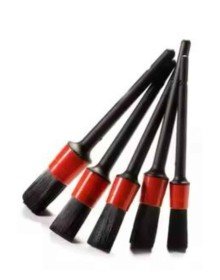 5 Adet Oto Detaylı Temizleyici Araç İçi Temizlik Fırça Seti Koltuk Döşeme Kapı Toz Alma Fırçası