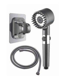 Yüksek Performanslı Masaj Etkili Su Tasarruflu Duş Başlığı Krom Kaplama Uzun Ömürlü