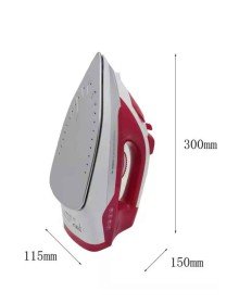 Seramik Tabanlı Kırmızı 2200 Watt Şok Buharlı Ütü