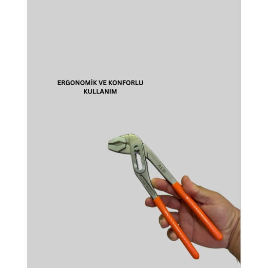 Profesyonel Ayarlı Pense Kurbağacık Ağzı Geniş Açılım Profesyonel Ayarlı Pense Kurbağacık Ağzı Geniş Açılım