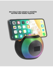 1200mAh Uzun Pil Ömürlü Bluetooth Hoparlör