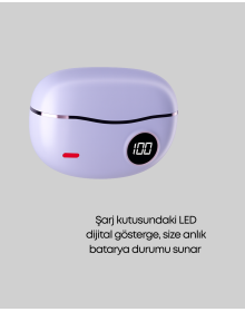 Uzun Süreli Rahat Kullanım İçin Kablosuz Bluetooth Kulaklık