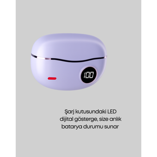 Uzun Süreli Rahat Kullanım İçin Kablosuz Bluetooth Kulaklık