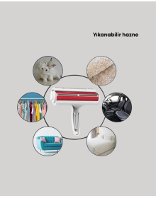 Evcil Hayvan Tüy Toplayıcı – Hazneli Pratik Temizlik Aparatı