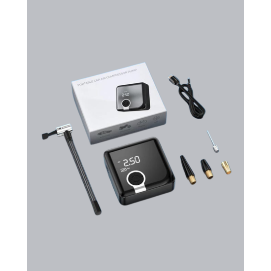 150 PSI Yüksek Basınç Kapasiteli Kablosuz Lastik Pompası