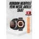 Akıllı Saat Sağlık Takibi Kalp Atışı Adımsayar Ultra Yeni Nesil nefes Egzersizi