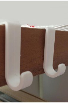 7 Adet Çekmece Dolap Kapağı Mutfak Banyo Askısı Plastik Çok Amaçlı Askı Seti